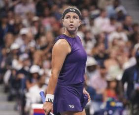 Why is your ex-boyfriend here... a tennis star who burst into tears during a game