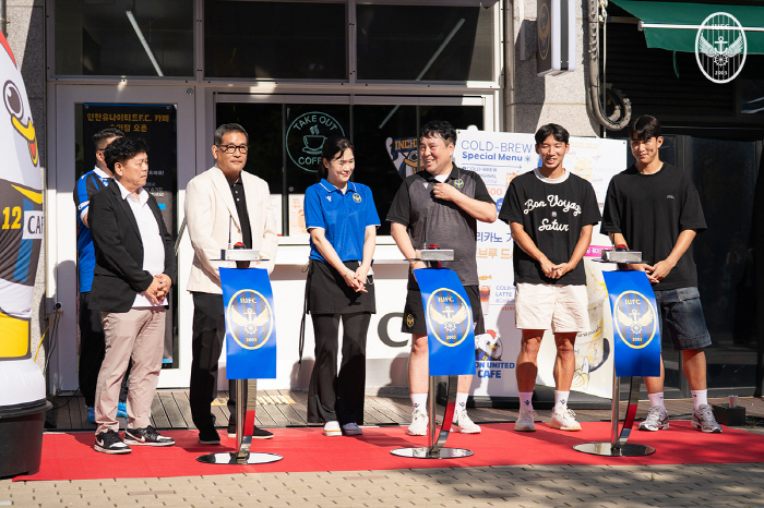 Incheon Continues Daily Life With Soccer, First Affiliate 'Incheon United F.C. Cafe Soongui Branch' Opens