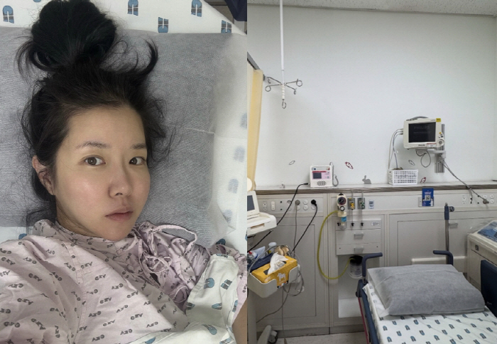Kim Ji-hye, at risk of twin preterm birth, should fill the emergency room for 37 weeks. Tears