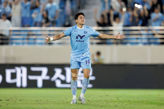  Multi-goal → Daegu FC Park Dae-hoon, 28th round MVP honored