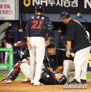  Yoo Kang Nam who fell down