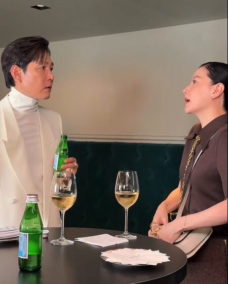 Rare two-shot Lee Jung-jae X Lee Young-ae, I'm the only one who met again after 24 years