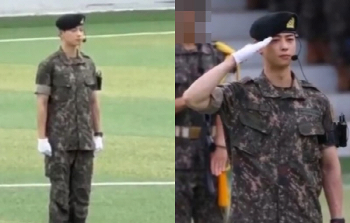 Cha Eun-woo Tops Boot Camp, Selected Exemplary Trainee at Graduation