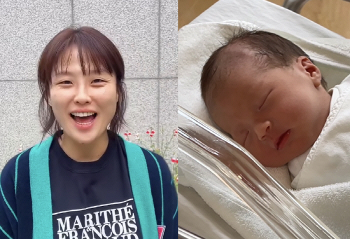 Kwon Mi-jin, who lost 50kg, is thrilled to be as amazing as the first time to give birth to her third daughter