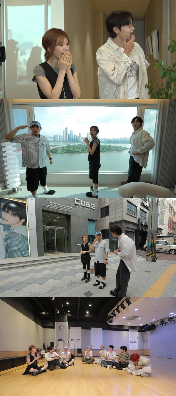 Lee Seok-hoon admires the overpriced apartment with Seoul Forest  Han River view...I said I'm not feeling good