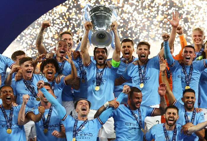 Oh, once upon a time, five of the members of the UCL final to disband Manchester City's treble dynasty were transferred this summer