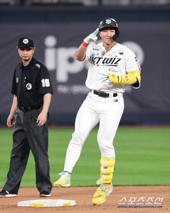  Ahn Hyun-min's score gap is 1-run double
