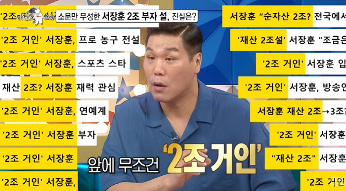 Seo Jang-hoon paid 30 million won in congratulatory money for Min Kyung-hoonPainful talk (Ras) at the endless 'second story of property'