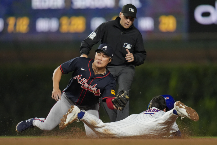  Wow! What happened?. Kim Ha-sung Atlanta's first RBI is a three-run home run from behind