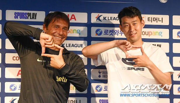 I want to be Son Heungmin's son-in-law I only loved Conte and SONThe feeling of falling, it was hard, it collapsed Tottenham confesses to divinity