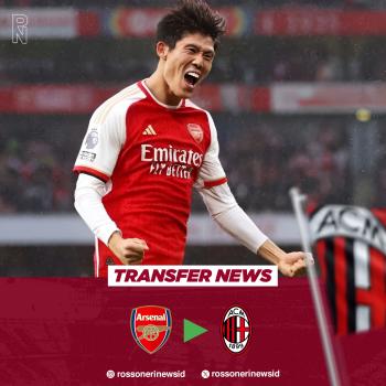 I'm shedding soccer tears! World Glass kicked out of Arsenal...Target for recruiting AC Milan → Medical may be eliminated