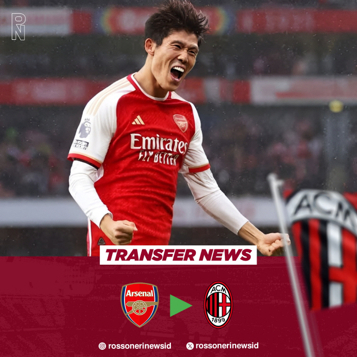 I'm shedding soccer tears! World Glass kicked out of Arsenal...Target for recruiting AC Milan → Medical may be eliminated