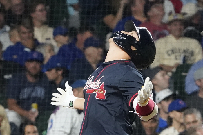 It was 139G home run zero... ATL shortstop overwhelmingly last → It's completely changed thanks to Kim Ha-sung!  