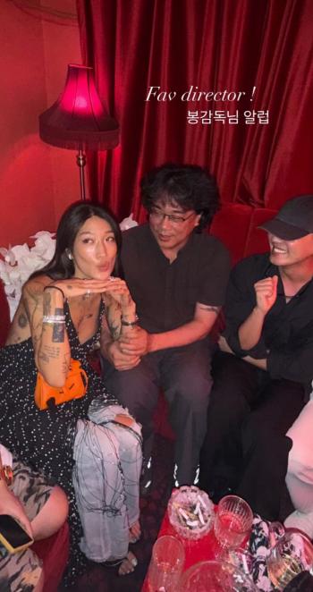 Yoo Ah-in released after 5 months, full of laughter..Director Bong Joon-ho X Party with Peggy 