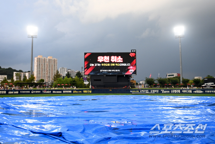  Gwangju KTKIA match canceled due to rain