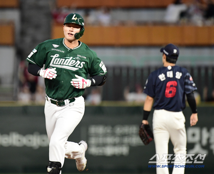  SSG Ryu Hyo-seung Lotte's former head start, two-run shot