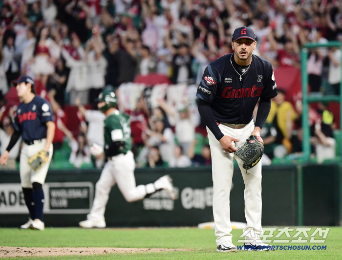  Velazquez allowed a two-run shot with one real pitch