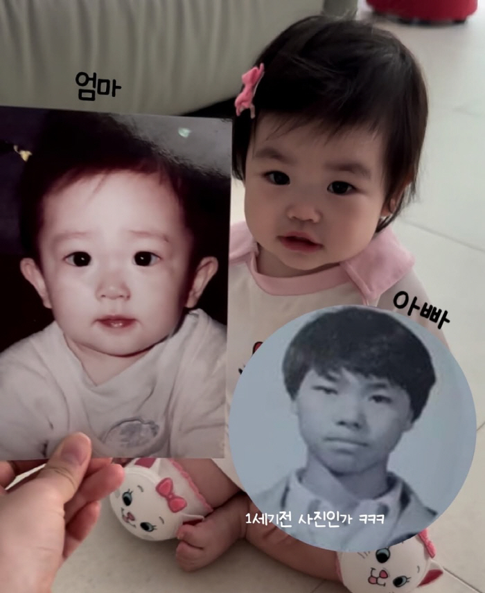 There was a reason why Park Soo-hong's daughter was modeled on the cover at the age of 1 ♥ Kim Daye certified as a beautiful woman