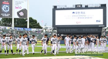 Are you teasing a baseball fan? Silly Jamsil Sky → Let's cancel the match against LG Doosan. It doesn't rain at all