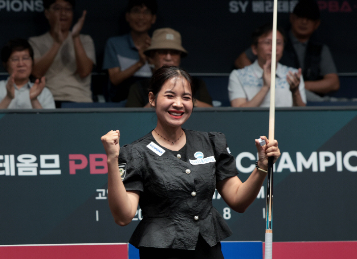 Awesome! The Queen's Exhibition is here LPBA's best player Kim Ga-young vs. Throong, the final match of the fourth tour. Big match in 2 years and 5 months