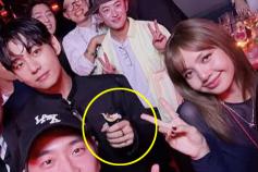 BTS V Steals Spotlight at Paradise Art Night With Gimbap in Hand