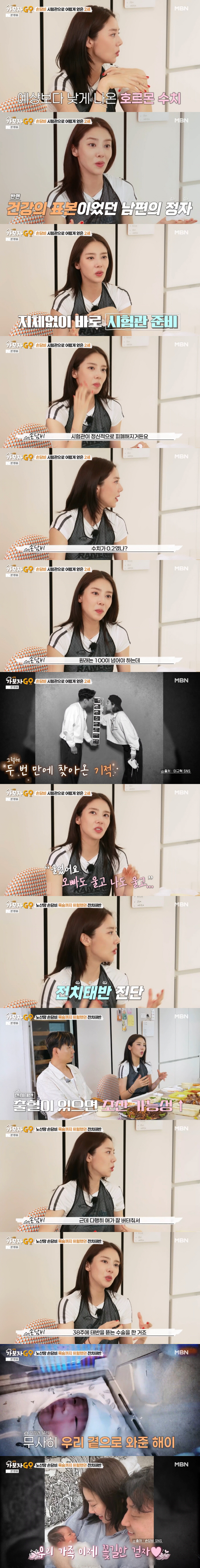 43-year-old childbirth Son Dam-bi is infertile, ♥ Lee Kyu-hyuk is devastated like a pavilion (Let's go 5)
