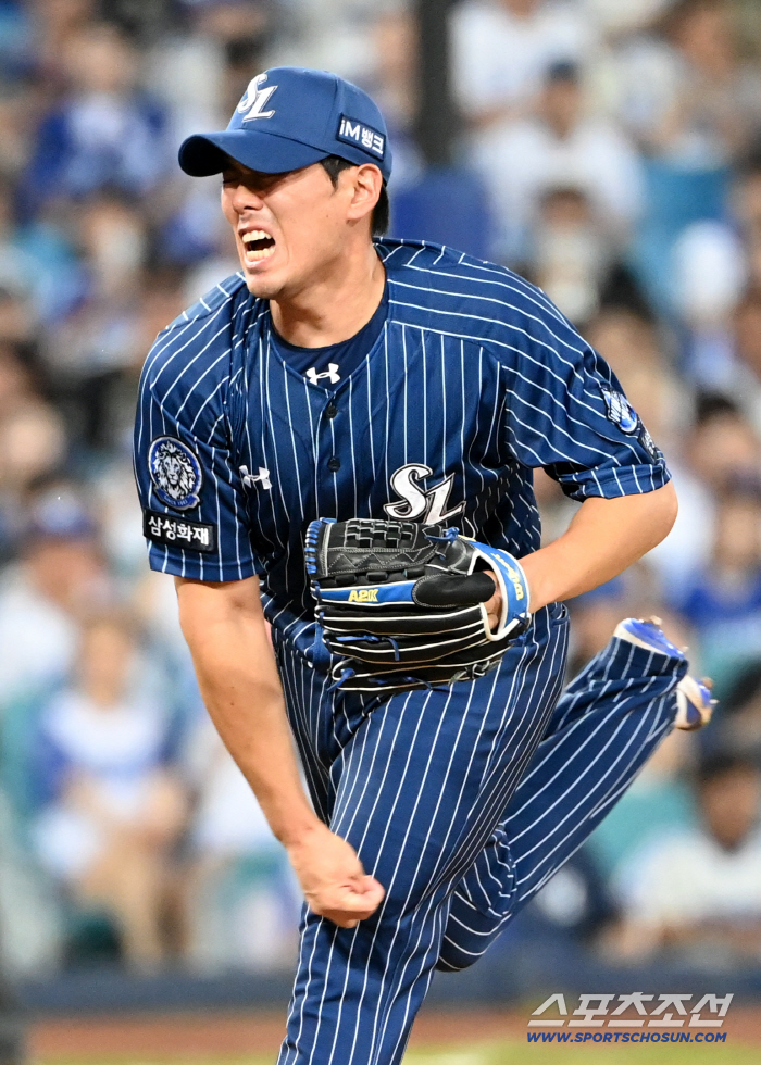 Kang Min-ho, catcher's first 350th wedge-thrun, Kim Jae-yoon 190SV, and let's meet Samsung Hanwha in the final game of 8 wins and 8 losses