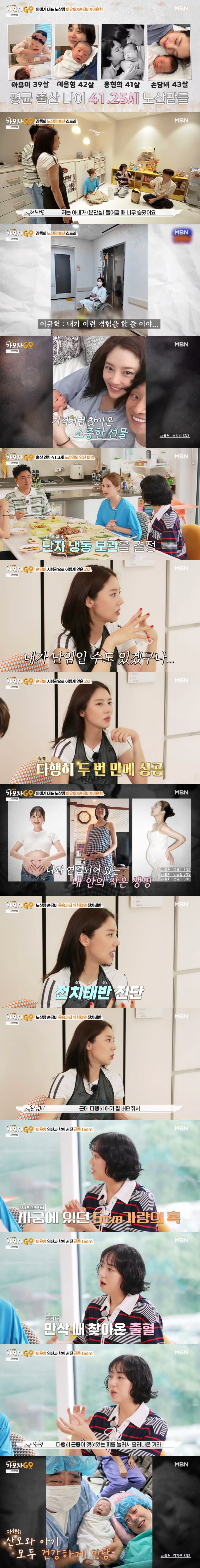 Lee Eun-hyung's 5cm uterine lump → 15cm increased to give up surgery due to severe bleeding (Let's go 5)