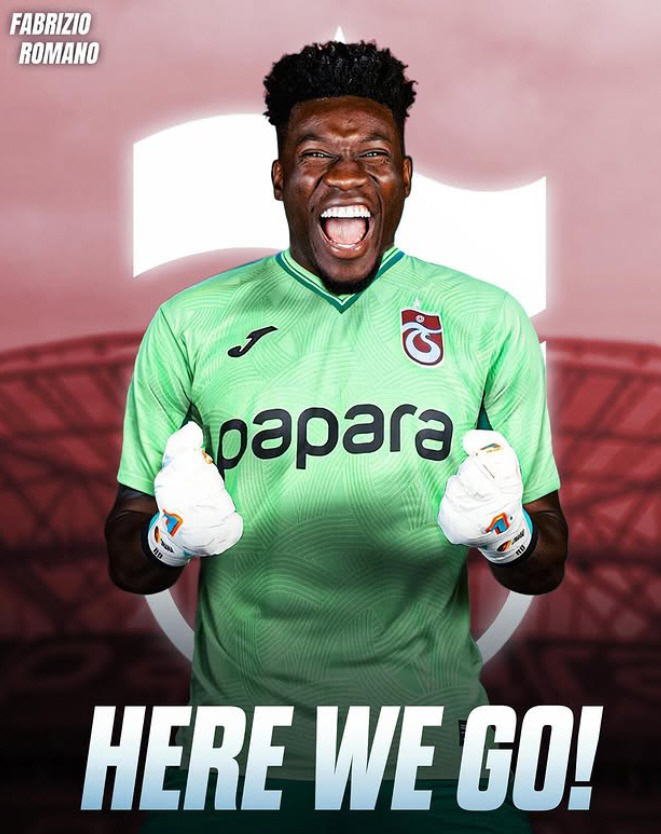 BBC → HERE WE GO is all out. Manchester United horror show pronouns Onana, Travjonspor on loan...Turkiye straight after the A match.