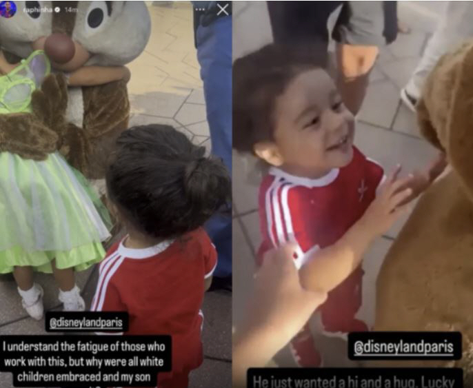 A child-destroying Disney squirrel that only hugged a white child? Hafeeña Outraged by Disneyland Racism → Accused