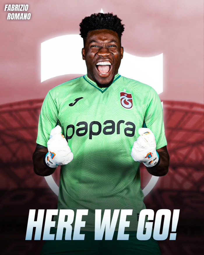 HERE WE GO! Onana is leaving Manchester United in the end...Turkiye Trabzonspor on loan