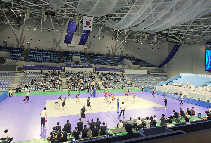 Korean Air, which is a big challenge for us, overwhelms the Dutch national team...Expectation of the effect of Brazilian master craftsmen to rise