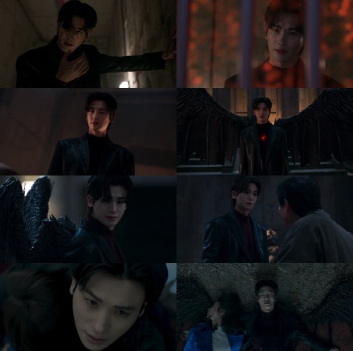  The only thing to see in twlv falling down..Park Hyung-sik, who was wearing a bad ear, was intense as a villain