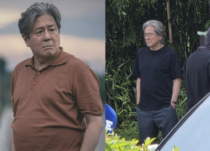Choi Min-sik, his belly fat disappeared and he became sleek..What I've been doing in half since I lost the storm