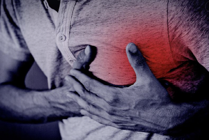 Increased patients with myocardial infarction during the change of seasons...symptoms such as severe chest pain and shortness of breath