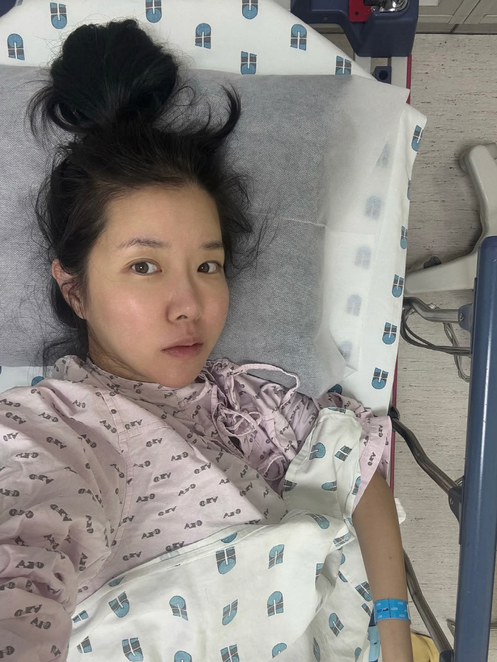Kim Ji-hye, emergency cesarean section → Twin siblings have high blood pressure, so symptoms of pregnancy poisoning are recovering