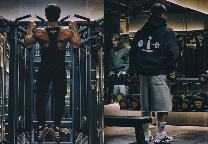 Kim Jong-guk, a 49-year-old new bride, visited the gym instead of a honeymoon..♥ Angry back muscles against the bride