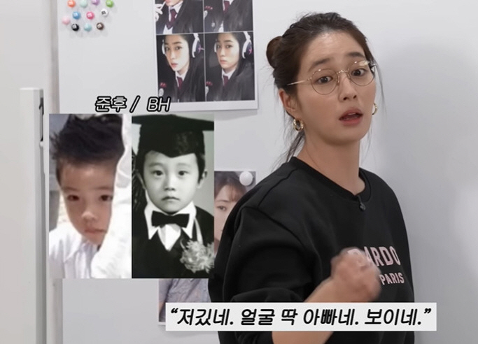 Lee Byung-hun, 12-year-old Junhu, dark features, and no reveal of father and son's faces (Lee Min-jung and MJ)