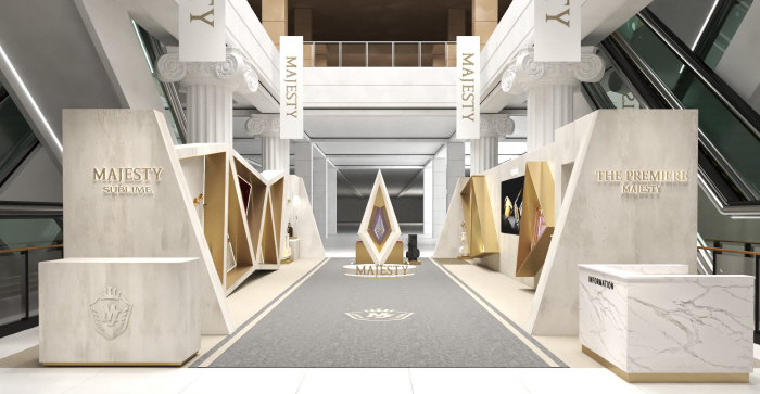 Majesty Golf also meets with Yeondai Minjeong, a large pop-up store, to commemorate the launch of sub-lime