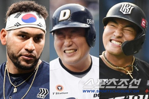 Three players are only 0.002 difference between the top hits vs. the top hitters vs. the monster rookie, a three-way race, who will be the top hitters 