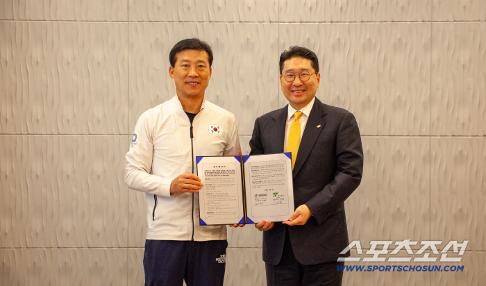 36 years X 741 people X 6.6 billion won in sports talent ♥ Tae-in X Korea Sports Council has joined hands with the high school dream tree scholarship project 