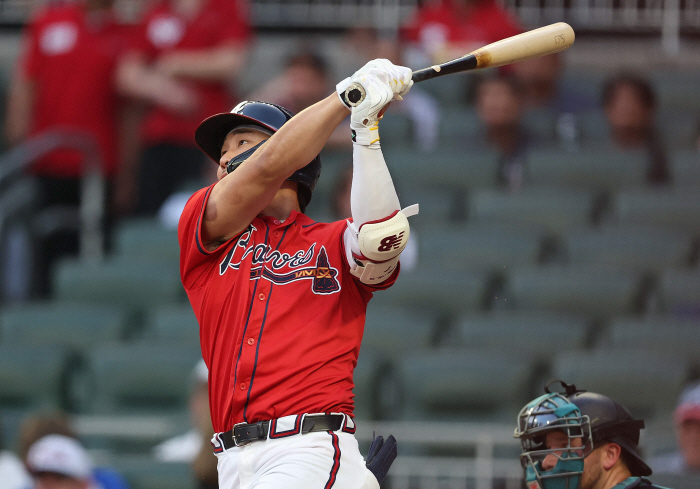 Baseball is not this easy, everyone. Kim Ha-sung, who survived Atlanta, is silent again