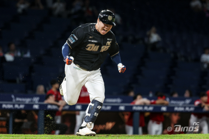 It's not finished yet. Changwon Returns After Six Years, 31-Year-Old Pinch-Hit Veteran Roars...There's a lucky trade ball here, too 