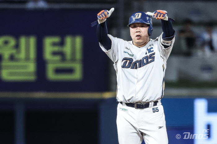 It's not finished yet. Changwon Returns After Six Years, 31-Year-Old Pinch-Hit Veteran Roars...There's a lucky trade ball here, too 