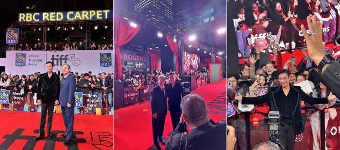 Park Chan-wook → Lee Byung-hun, who ran for Venice and Toronto, has no choice but to win the Special Achievement Award I hope you'll be led