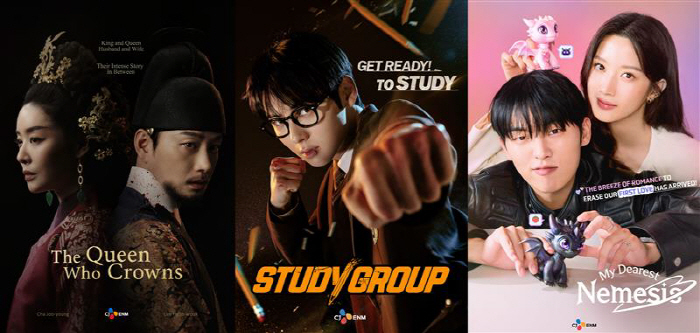 CJ ENM's K-drama box office hit in the global OTT market 