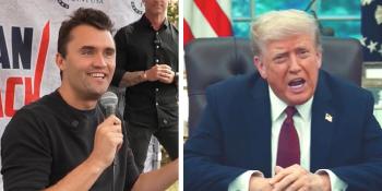 Conservative YouTuber shooting dead political assassination...deep condolences for Trump