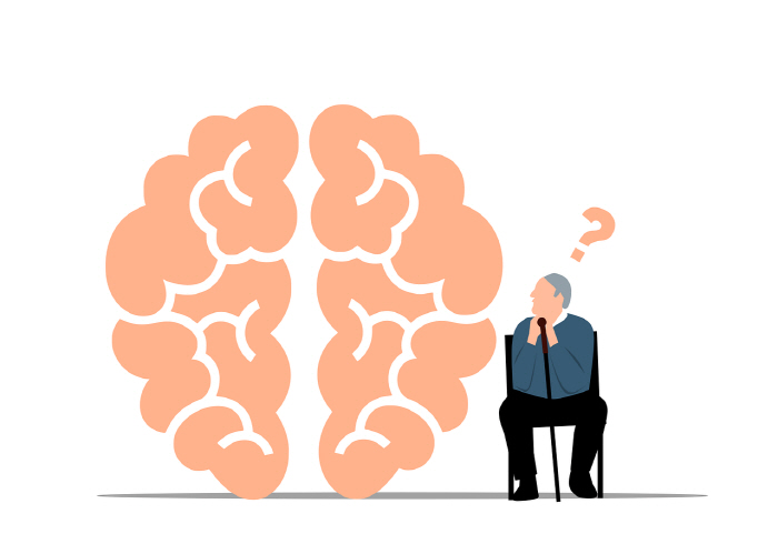 Elderly people with chronic insomnia accelerate brain aging...40% risk of dementia and mild cognitive impairment ↑
