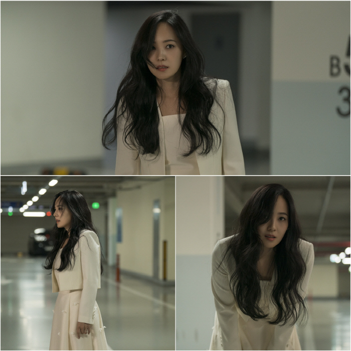 Eugene, running barefoot, tearing to his knees...A still from MBN's 'First Lady'