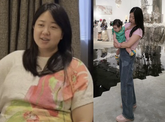 Park Soo-hong ♥ Kim Daye, except for 33kg, doesn't eat much different visual diet and exercise